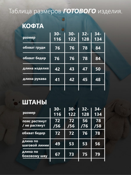 Пижама детская футер начес с брюками Пижама детская футер начес с брюками